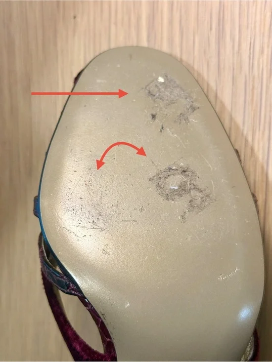 Dolce & Gabbana Velvet & Python-Embossed Ankle-Strap Heels - Picture 9 of 10